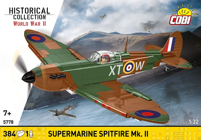 5778 Supermarine Spitfire Mk.II från COBI – miljöbild 2 av 4