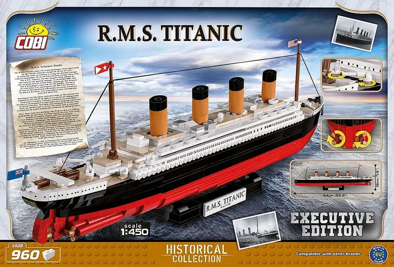 1928 RMS Titanic 1:450 - Executive Edition by COBI – interior photo 4 of 4