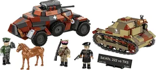 2656 Sd.Kfz. 222 vs TKS (September 1939) - Limited Edition de COBI – photo du produit 2 sur 4