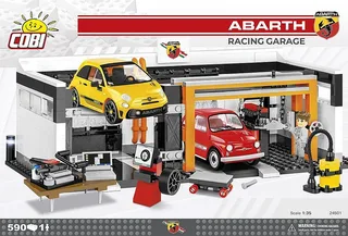 24501 Abarth Racing Garage fra COBI – miljøbillede 2 af 4