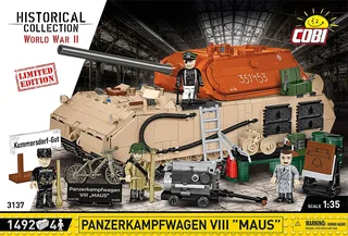 3137 Panzerkampfwagen VIII Maus - Limited Edition från COBI – miljöbild 4 av 4