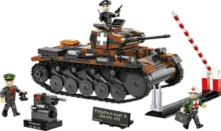 2596 PzKpfw II Ausf.B (Sd.Kfz.121) - Limited Edition fra COBI – produktbillede 1 af 4