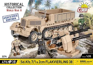 2274 Sd.Kfz. 7/1 – 2cm Flakvierling 38 - Executive Edition från COBI – miljöbild 3 av 4