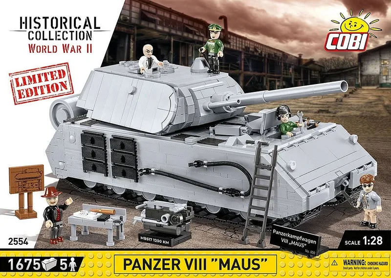 2554 Panzer VIII Maus - Limited Edition by COBI – interior photo 2 of 4