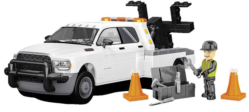 24611 RAM 3500 - Wrecker Tow Truck fra COBI – produktbillede 1 af 4