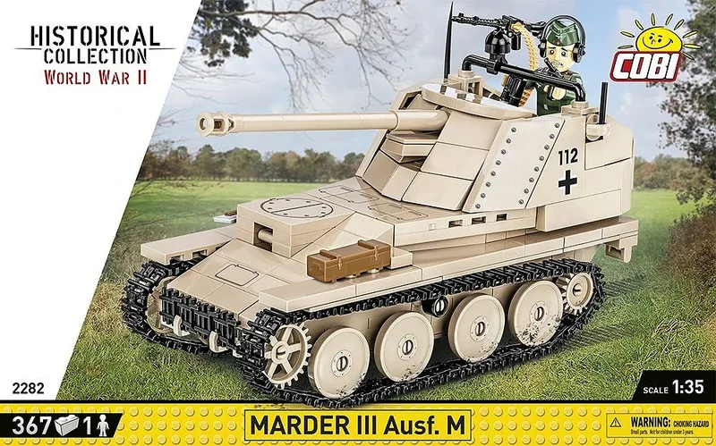 2282 Marder III Ausf.M (Sd.Kfz.138) fra COBI – miljøbillede 2 af 4