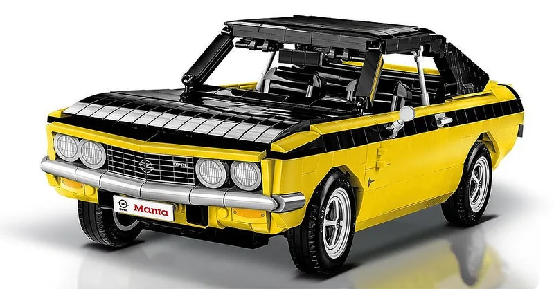 24339 Opel Manta A 1970 fra COBI – miljøbillede 1 af 4
