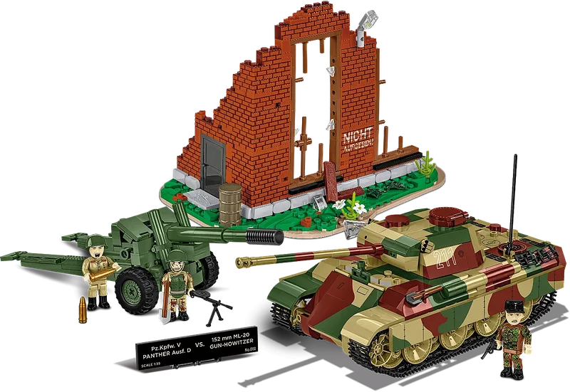 3144 Panzer V Panther vs 152 mm ML20 - Limited Edition by COBI – product photo 1 of 4