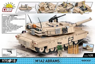 2622 M1A2 Abrams de COBI – photo d’ambiance 4 sur 4