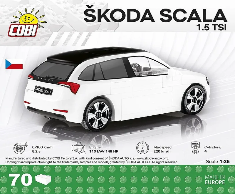 24583 Škoda Scala 1.5 TSI by COBI – interior photo 3 of 4