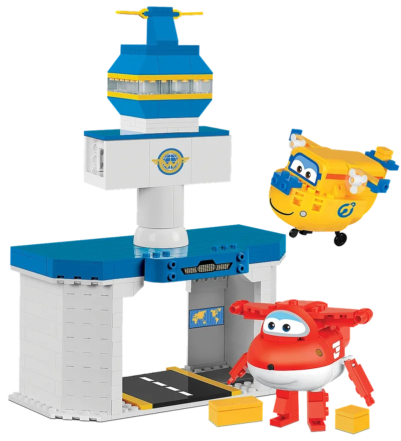 25132 World Airport Jett Donnie Super Wings by COBI – product photo 1 of 4