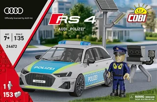 24672 Audi RS4 "Polizei" fra COBI – miljøbillede 3 af 4