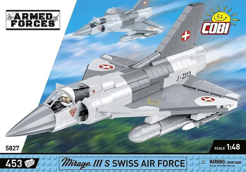 5827 Mirage IIIS Swiss Air Force by COBI – interior photo 2 of 4