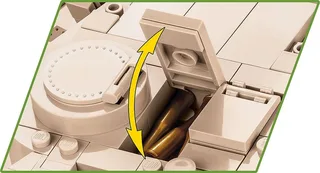 2556 Panzerkampfwagen VI Tiger 131 by COBI – interior photo 4 of 4