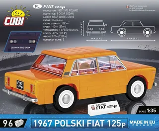 24522 Polski Fiat 125p by COBI – interior photo 3 of 4