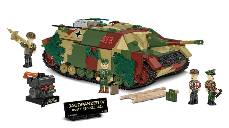 2667 Jagdpanzer IV Ausf.F (Sd.Kfz.162) - Limited Edition de COBI – photo du produit 3 sur 4