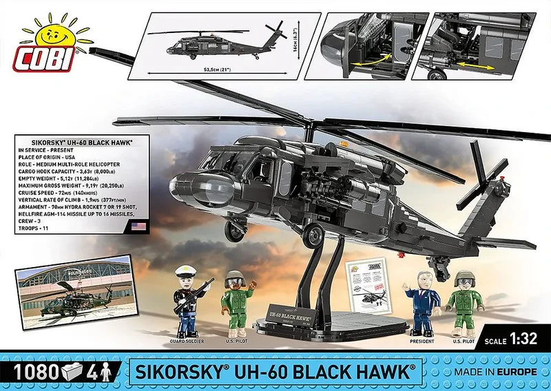 5816 Black Hawk UH-60 - Limited Edition fra COBI – miljøbillede 4 af 4