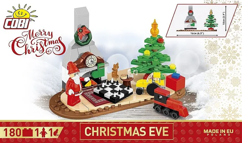 20007 Christmas eve fra COBI – miljøbillede 4 af 4