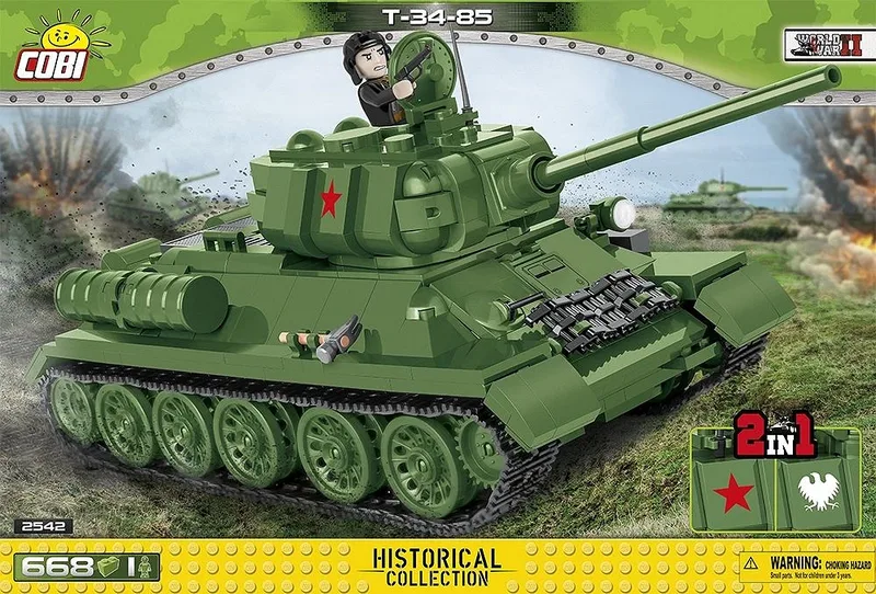 2542 T-34/85 fra COBI – miljøbillede 2 af 4