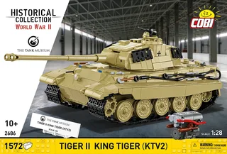 2686 Tiger II King Tiger (KTV2) de COBI – photo d’ambiance 2 sur 4