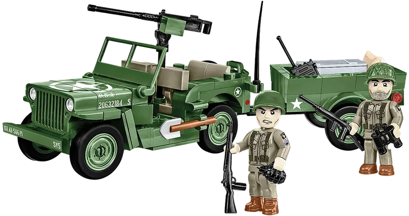 2297 Willys MB & Trailer by COBI – product photo 1 of 4
