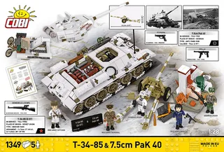 2682 T-34-85 & 7.5 cm Pak 40 - Limited Edition de COBI – photo d’ambiance 3 sur 4