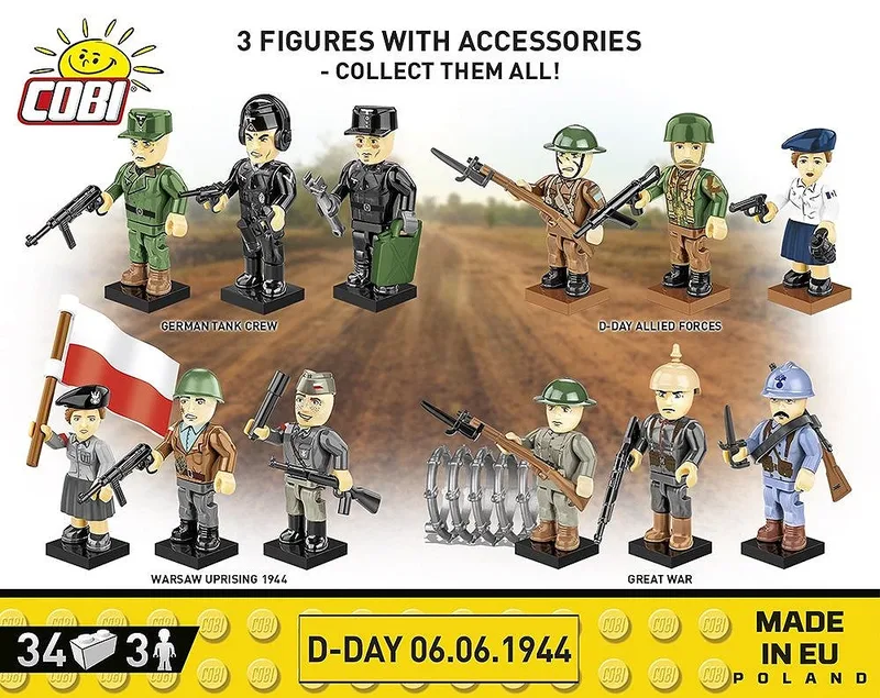 2054 D-Day 06.06.1944 fra COBI – miljøbillede 3 af 4