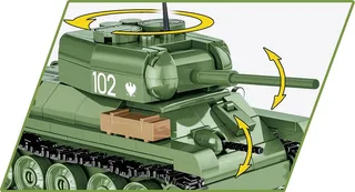 2716 T-34-85 fra COBI – miljøbillede 4 af 4