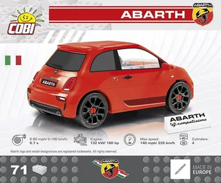 24502 Abarth 595 Competizione från COBI – miljöbild 3 av 4