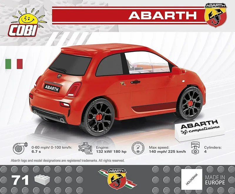 24502 Abarth 595 Competizione från COBI – miljöbild 3 av 4