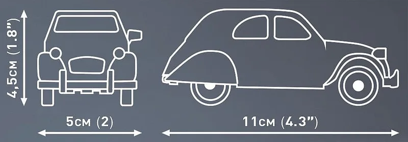 24513 Citroen 2CV Dolly by COBI – product photo 4 of 4