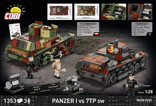 2659 Panzer I vs 7TP DW (September 1939) - Limited Edition de COBI – photo d’ambiance 4 sur 4