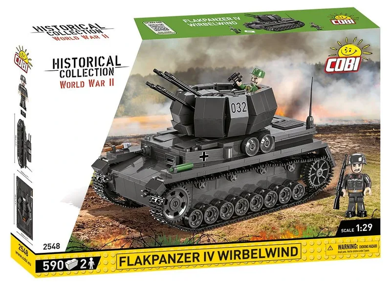 2548 Flakpanzer IV Wirbelwind fra COBI – produktbillede 2 af 4