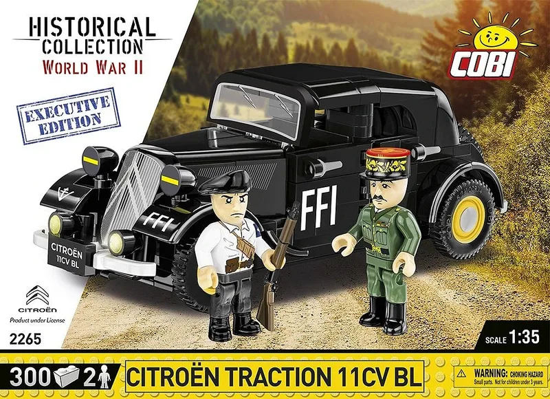 2265 Citroen Traction 11CVBL - Executive Edition by COBI – interior photo 2 of 4