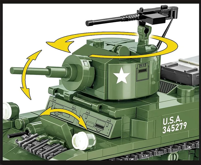3048 M3A1 Stuart de COBI – photo du produit 4 sur 4