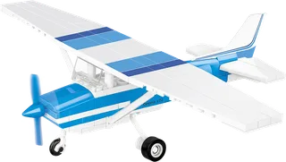 26622 Cessna 172 Skyhawk-White-Blue by COBI – product photo 1 of 4