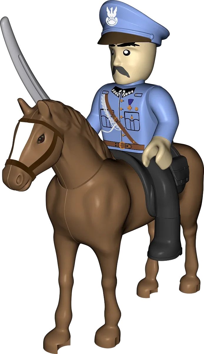 1394 Marshal Piłsudski on his mare Kasztanka by COBI – product photo 1 of 2