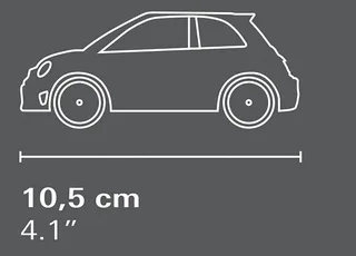 24502 Abarth 595 Competizione från COBI – produktbild 4 av 4