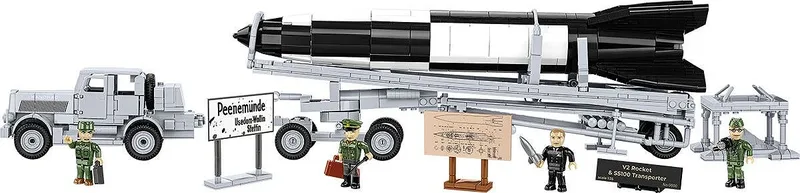 3119 V2 Rocket & SS100 Transporter - Limited Edition fra COBI – produktbillede 2 af 4