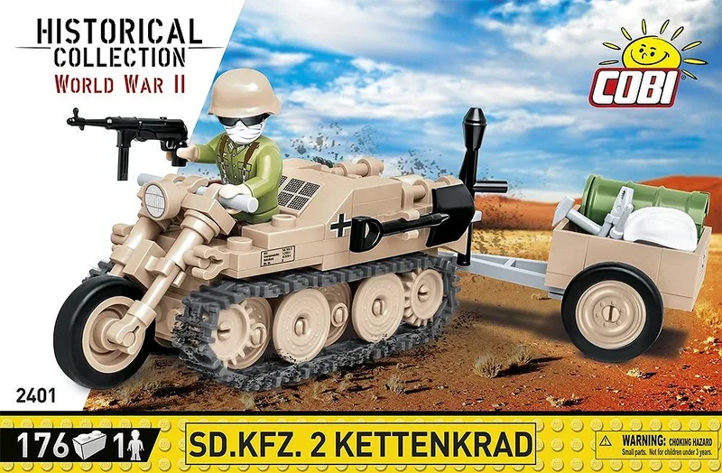 2401 Sd.Kfz.2 Kettenkrad by COBI – interior photo 2 of 4