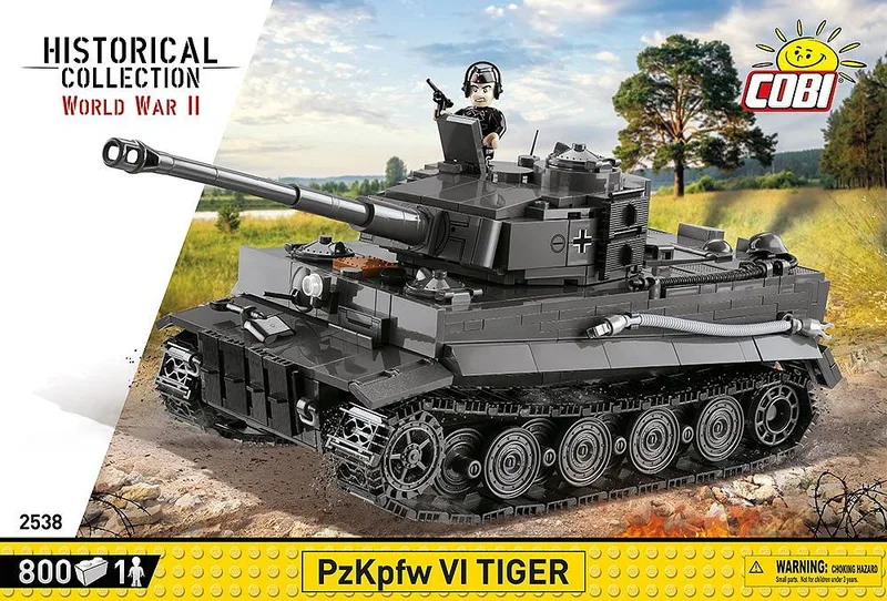2538 Panzerkampfwagen VI Tiger Ausf.E fra COBI – miljøbillede 2 af 4