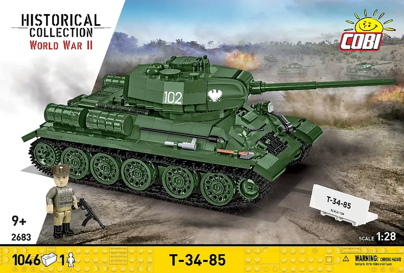 2683 T-34-85 de COBI – photo d’ambiance 1 sur 4