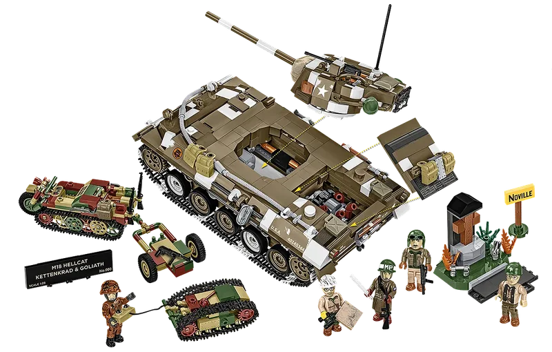 2678 M18 Hellcat - Kettenkrad & Goliath - Limited Edition de COBI – photo du produit 4 sur 4
