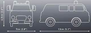 24594 Barkas B1000 Feuerwehr fra COBI – miljøbillede 4 af 4