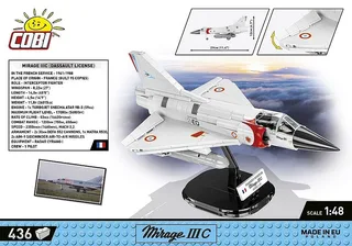 5826 Mirage IIIC Cigognes by COBI – interior photo 3 of 4