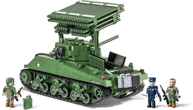 2569 M4A3 Sherman & T34 Calliope - Executive Editon fra COBI – produktbillede 4 af 4