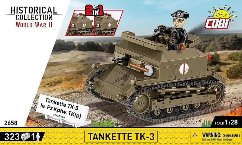 2658 Tankette TK-3 de COBI – photo d’ambiance 3 sur 4