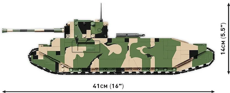 2544 TOG II* - Super Heavy Tank fra COBI – produktbillede 4 af 4