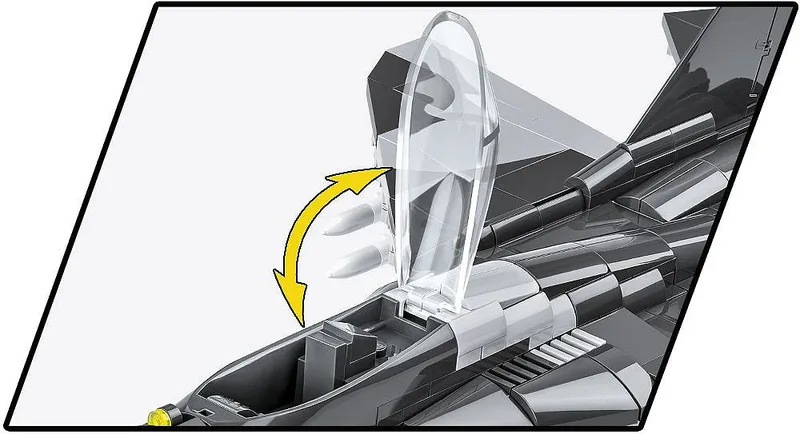 5840 MiG-29 (UA/PL) från COBI – produktbild 4 av 4