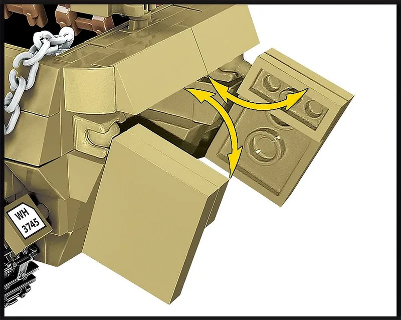 3049 Sd.Kfz. 251 Ausf.D fra COBI – produktbillede 4 af 4
